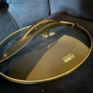 Hamilton Beach Glass Lid with Black Handle